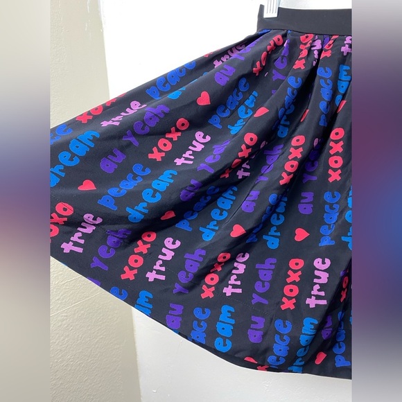 Amanda Uprichard Silk Graphic Mini Multicolor Summer Women’s Small - Picture 9 of 11